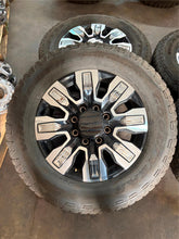 Load image into Gallery viewer, Set of Used OE '11-'25 GMC 2500 Denali Ultimate Rims 275/65R20 Goodyear Tires LT