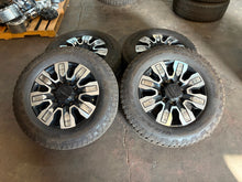 Load image into Gallery viewer, Set of Used OE '11-'25 GMC 2500 Denali Ultimate Rims 275/65R20 Goodyear LRE LT