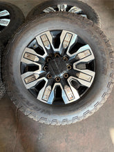 Load image into Gallery viewer, Set of Used OE '11-'25 GMC 2500 Denali Ultimate Rims 275/65R20 Goodyear LRE LT