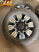 Load image into Gallery viewer, Set of Used OE '11-'25 GMC 2500 Denali Ultimate Rims 275/65R20 Goodyear LRE LT