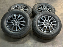 Load image into Gallery viewer, Set of 4 OEM '22-'24 Tundra Sequoia Land Cruiser Rims 245/70R18 Yokohama XCV LT