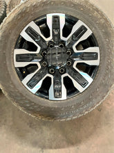 Load image into Gallery viewer, Set of Used '11-'25 GMC 2500 3500 Denali Ultimate Rims 275/65R20 Nokian Tires LT