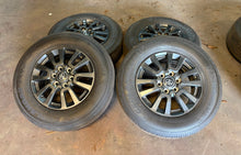 Load image into Gallery viewer, Set of OEM '23-'25 Toyota Land Cruiser Sequoia Rims 245/70R18 Yokohama Tires LT
