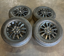 Load image into Gallery viewer, Set of Four OEM Takeoff '22-'24 Tundra Sequoia Wheels 245/70R18 Yokohama XCV LT