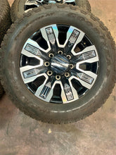 Load image into Gallery viewer, Set of 4 Used '11-'25 GMC 2500 Denali Ultimate Q7F Rims on 275/65R20 Goodyear LT