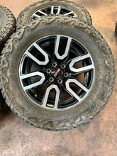 Load image into Gallery viewer, Set of 4 Used OEM '00-'25 GMC Sierra 1500 AT4 Yukon Rims 35/12.50R20 Venom XT LT