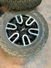 Load image into Gallery viewer, Set of 4 Used OEM '00-'25 GMC Sierra 1500 AT4 Yukon Rims 35/12.50R20 Venom XT LT