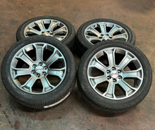 Load image into Gallery viewer, Set of Four New OEM GM 22" GMC Sierra 1500 Yukon Rims 285/45R22 Michelin LTX MS2