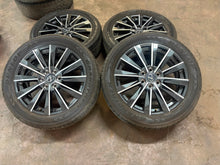 Load image into Gallery viewer, Set of Used OEM Takeoff '24-'25 Lexus GX550 22" Wheels 265/50R22 Dunlop Tires LT