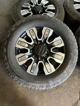 Load image into Gallery viewer, 20" Used Set of '11-'25 GMC Sierra 2500 HD 3500 Wheels 275/65R20 Goodyear AT LT