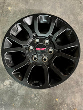 Load image into Gallery viewer, Single Brand New OEM '00-'18 Silverado/Sierra 1500 Black Wheel 23386631 5697 Rim