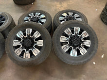 Load image into Gallery viewer, Set of 4 Used '11-'25 GMC 2500 Denali Ultimate Q7H Wheels 275/65R20 Goodyear LT