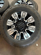 Load image into Gallery viewer, Set of 4 Used '11-'25 GMC 2500 Denali Ultimate Q7H Wheels 275/65R20 Goodyear LT