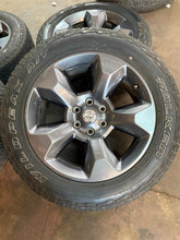 Load image into Gallery viewer, Set of Used 20" '19-'25 Dodge RAM 1500 2675 Rims 275/55R20 Falken Wildpeak AT LT