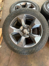 Load image into Gallery viewer, Set of Used 20" '19-'25 Dodge RAM 1500 2675 Rims 275/55R20 Falken Wildpeak AT LT