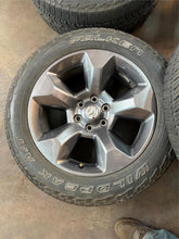 Load image into Gallery viewer, Set of Used 20" '19-'25 Dodge RAM 1500 2675 Rims 275/55R20 Falken Wildpeak AT LT