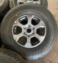 Load image into Gallery viewer, Set of Five OEM 17" '21-'24 Ford Bronco Wheels on 255/75R17 Bridgestone Tires LT