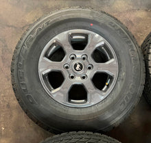 Load image into Gallery viewer, Set of Five OEM 17" '21-'24 Ford Bronco Wheels on 255/75R17 Bridgestone Tires LT
