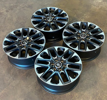 Load image into Gallery viewer, Set of 4 OEM Takeoff '22-'25 Toyota Tundra 20" Charcoal Polished Rims 75276 LT
