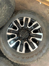 Load image into Gallery viewer, Set of 4 Used '11-'25 GMC 2500 Denali Ultimate Q7F Wheels 275/65R20 Goodyear LT