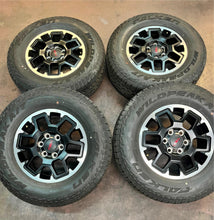 Load image into Gallery viewer, Set of Four OEM '24-'25 Toyota Tacoma TRD Wheels on 265/70R17 Falken Wildpeak LT