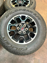 Load image into Gallery viewer, Set of Four OEM '24-'25 Toyota Tacoma TRD Wheels on 265/70R17 Falken Wildpeak LT