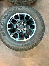 Load image into Gallery viewer, Set of Four OEM '24-'25 Toyota Tacoma TRD Wheels on 265/70R17 Falken Wildpeak LT