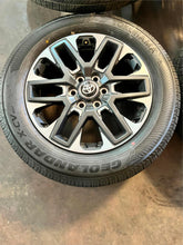 Load image into Gallery viewer, Set of Four Used 20" '22-'25 Toyota Tundra OEM Wheels 265/60R20 Yokohama XCV LT