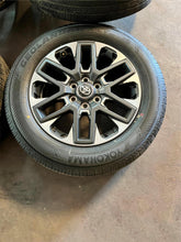 Load image into Gallery viewer, Set of Four Used 20" '22-'25 Toyota Tundra OEM Wheels 265/60R20 Yokohama XCV LT