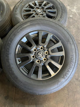 Load image into Gallery viewer, Set of 4 Used '22-'25 Tundra Land Cruiser OEM Wheels 245/70R18 Yokohama Tires LT