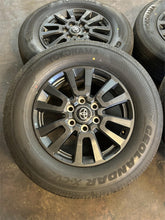 Load image into Gallery viewer, Set of 4 Used '22-'25 Tundra Land Cruiser OEM Wheels 245/70R18 Yokohama Tires LT