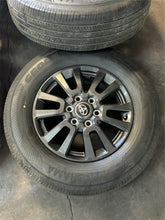 Load image into Gallery viewer, Set of 4 Used '22-'25 Tundra Land Cruiser OEM Wheels 245/70R18 Yokohama Tires LT