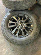 Load image into Gallery viewer, Set of 4 Used '22-'25 Tundra Land Cruiser OEM Wheels 245/70R18 Yokohama Tires LT