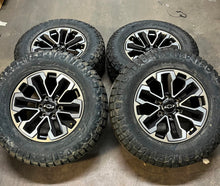 Load image into Gallery viewer, Set of 18" '00-'25 Silverado 1500 Charcoal Bronze Rims 265/70R18 Ridge Grappler