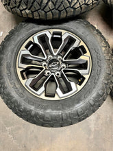 Load image into Gallery viewer, Set of 18" '00-'25 Silverado 1500 Charcoal Bronze Rims 265/70R18 Ridge Grappler