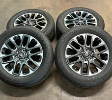 Load image into Gallery viewer, Set of 4 Used 20" '22-'25 Toyota Tundra Wheels on 265/60R20 Bridgestone Tires LT