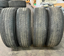Load image into Gallery viewer, Set of 4 Used 20" '22-'25 Toyota Tundra Wheels on 265/60R20 Bridgestone Tires LT