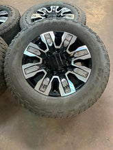 Load image into Gallery viewer, Set of Used '11-'25 2500 3500 Denali Ultimate 20" Wheels 275/65R20 AT Tires LT