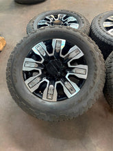 Load image into Gallery viewer, Set of Used '11-'25 2500 3500 Denali Ultimate 20" Wheels 275/65R20 AT Tires LT