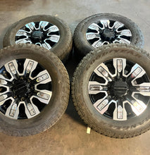 Load image into Gallery viewer, Set of Used '11-'25 GMC Denali Ultimate Sierra 2500 3500 Rims 275/65R20 Tires LT