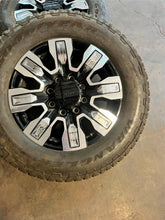 Load image into Gallery viewer, Set of Used '11-'25 GMC Denali Ultimate Sierra 2500 3500 Rims 275/65R20 Tires LT