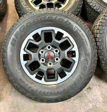 Load image into Gallery viewer, Set of 4 OEM '24-'25 Toyota Tacoma TRD Wheels 265/70R17 BFGoodrich Trail Terrain