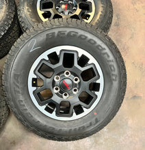 Load image into Gallery viewer, Set of 4 OEM '24-'25 Toyota Tacoma TRD Wheels 265/70R17 BFGoodrich Trail Terrain