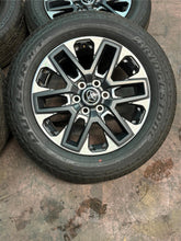 Load image into Gallery viewer, Set of 4 OEM 20" '22-'25 Toyota Tundra Wheels on 265/60R20 Bridgestone Tires LT