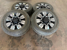 Load image into Gallery viewer, Set of Used '11-'25 GMC 2500 Denali Ultimate Q7F OEM Rims 275/65R20 AT Tires LT