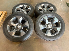 Load image into Gallery viewer, Set of Used 20" '19-'25 Dodge RAM 1500 2675 Rims 275/55R20 Yokohama AT Tires LT