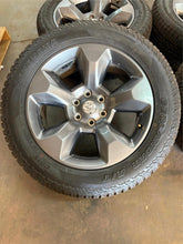 Load image into Gallery viewer, Set of Used 20" '19-'25 Dodge RAM 1500 2675 Rims 275/55R20 Yokohama AT Tires LT