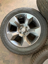 Load image into Gallery viewer, Set of Used 20" '19-'25 Dodge RAM 1500 2675 Rims 275/55R20 Yokohama AT Tires LT