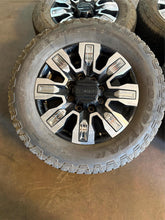 Load image into Gallery viewer, Set of Used '11-'25 GMC 2500 Denali Ultimate OE Q7H Wheels 275/65R20 Goodyear LT