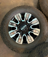 Load image into Gallery viewer, Set of Used '11-'25 GMC Sierra 2500 3500 Denali Ultimate Rims 275/65R20 Tires LT